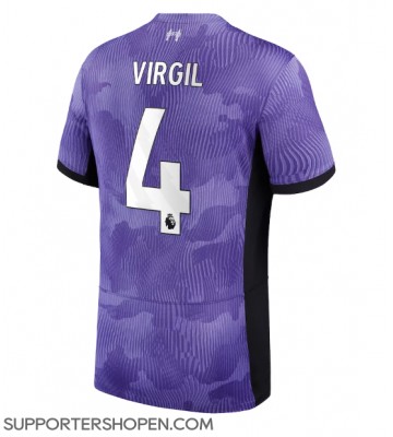 Liverpool Virgil van Dijk #4 Tredje Matchtröja 2023-24 Kortärmad
